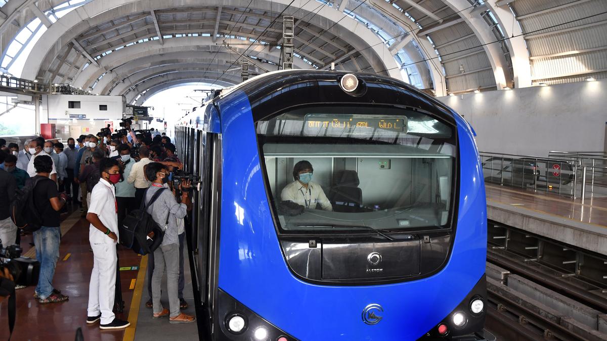 Chennai Airport–Kilambakkam Metro project takes off