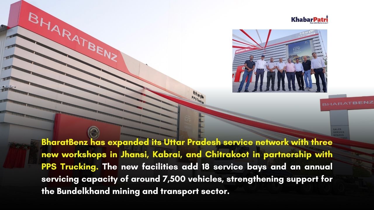 BharatBenz Strengthens Uttar Pradesh Presence with Three New Service Workshops in Bundelkhand