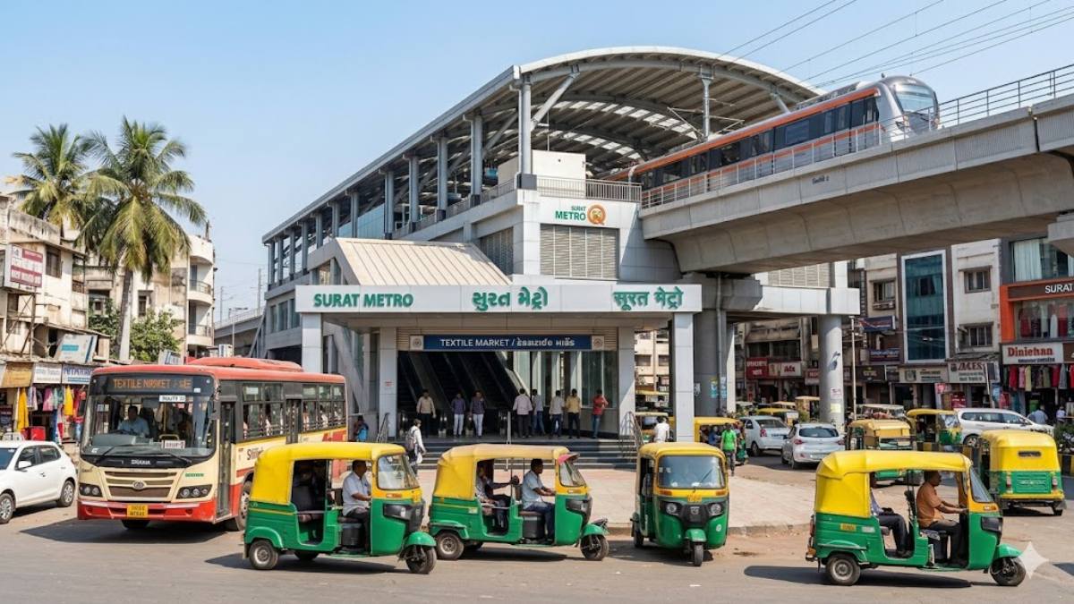 From Metro to your doorstep: Multi-modal system planned for 21 Surat stations – What it means for commuters
