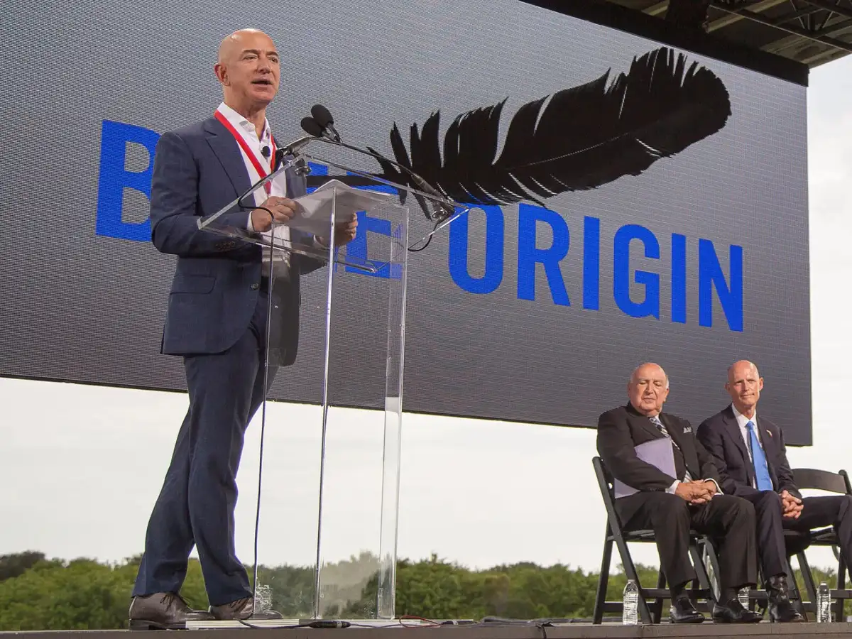 Blue Origin faces months of delays after rocket explosion damages launch pad