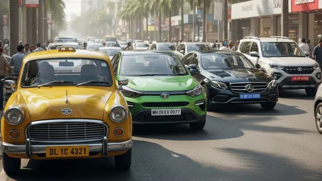 Indian Number Plate Colours Decoded: What Blue, Black, Red, And Green Plates Actually Mean
