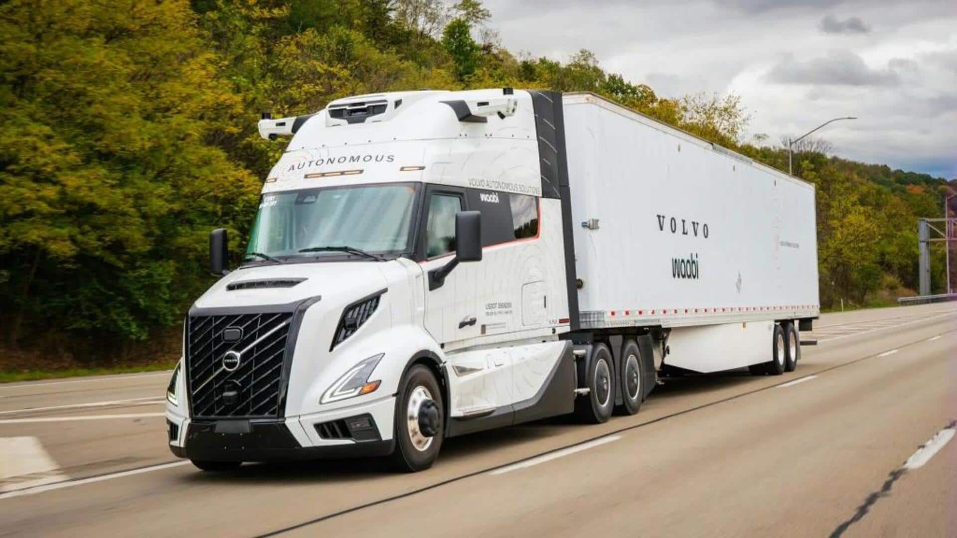Volvo's new self-driving truck doesn't require humans behind the wheel